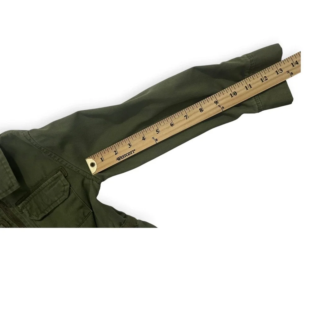 OshKosh B'gosh Utility Jacket Olive Green 6 Kids